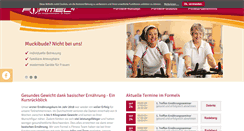Desktop Screenshot of formel4-fitness.de